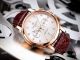 Copy Patek Philippe Geneve Chronograph Watch White Dial Brown Leather Band (3)_th.jpg